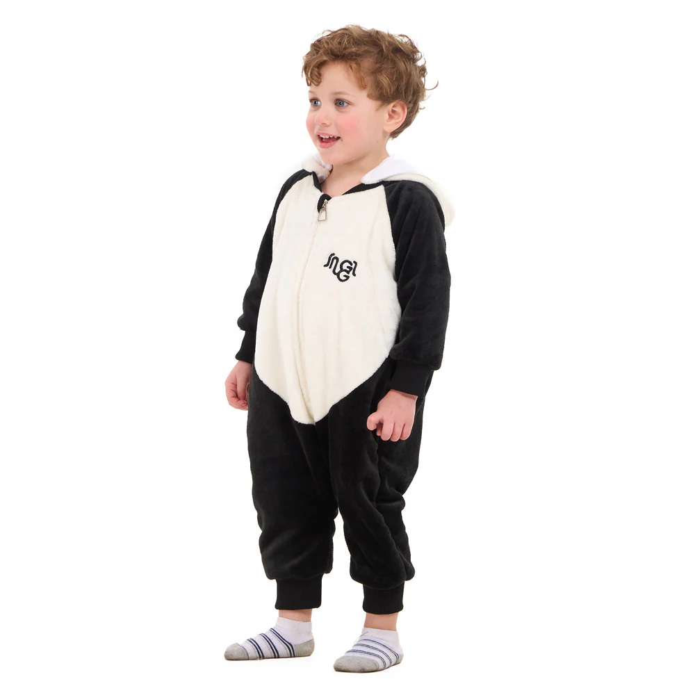 Snuggs Toddler Blanket Onesie Panda - Image 3