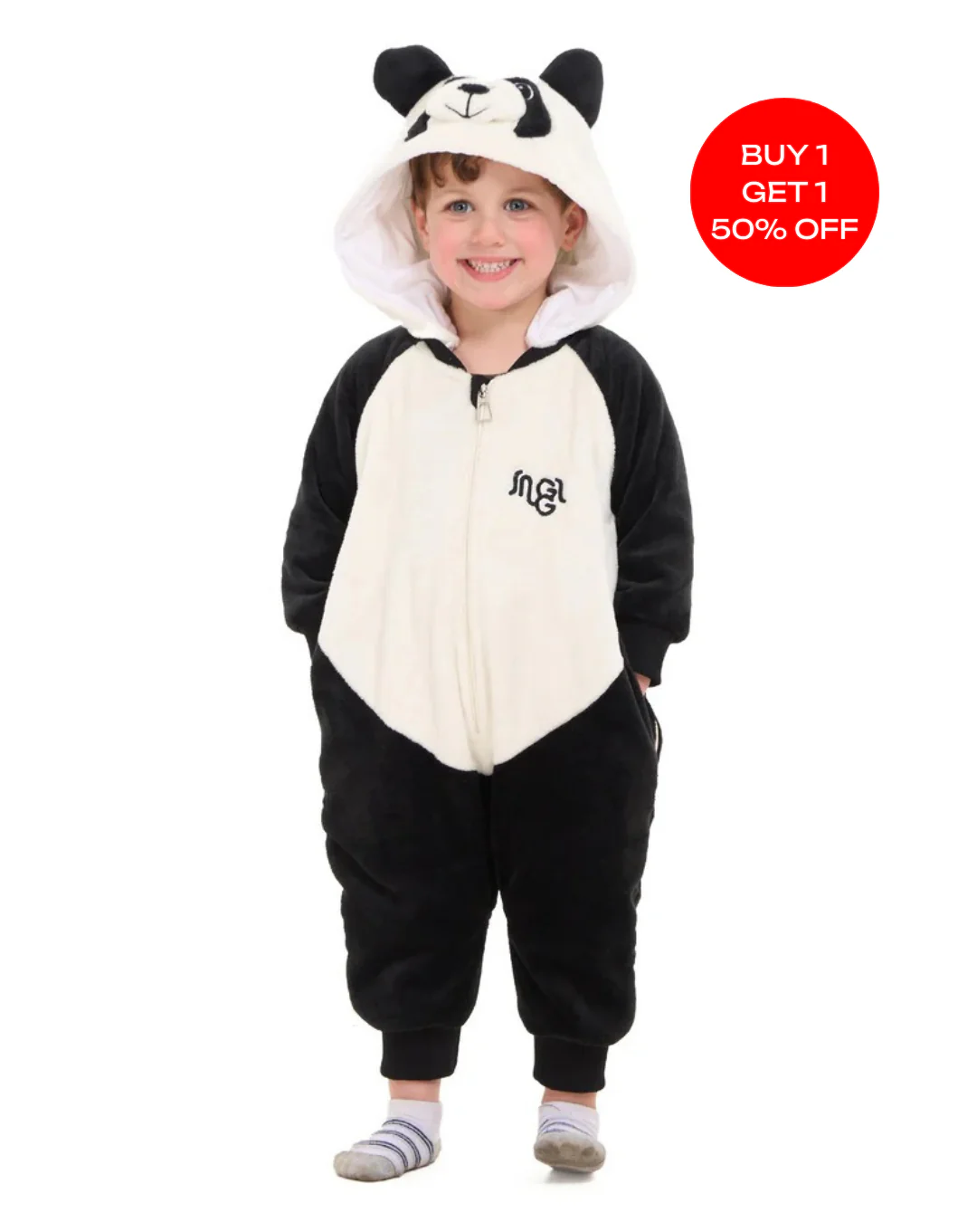 Snuggs Toddler Blanket Onesie Panda - Image 5