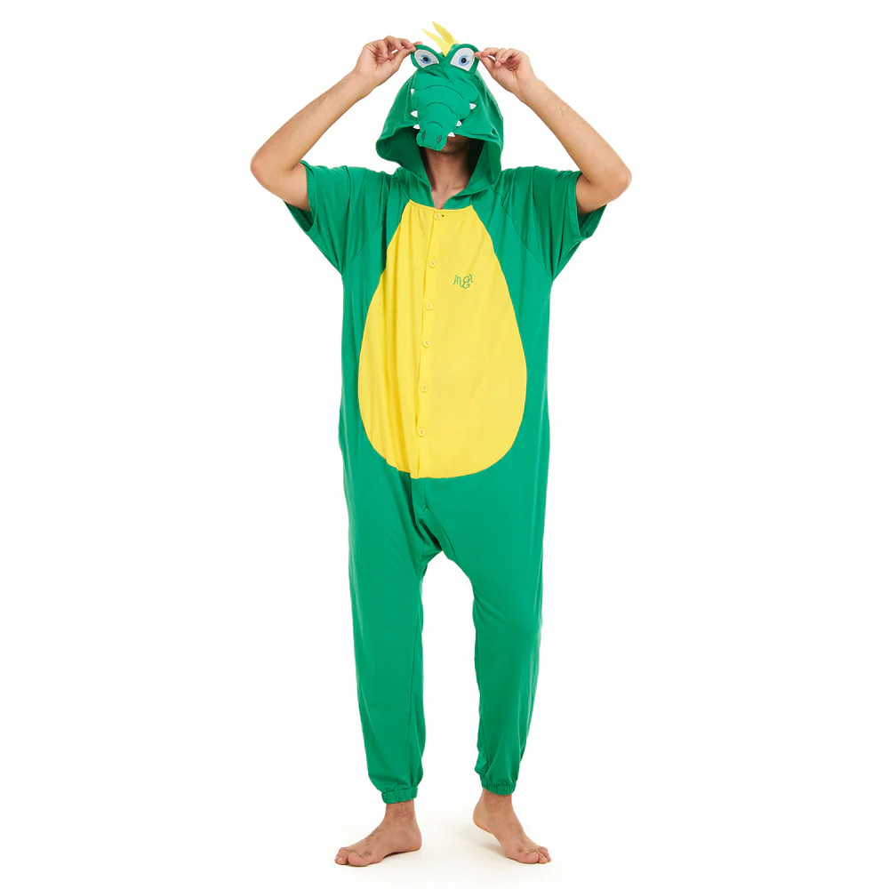 Snuggs Summer Onesie Crocodile - Image 4