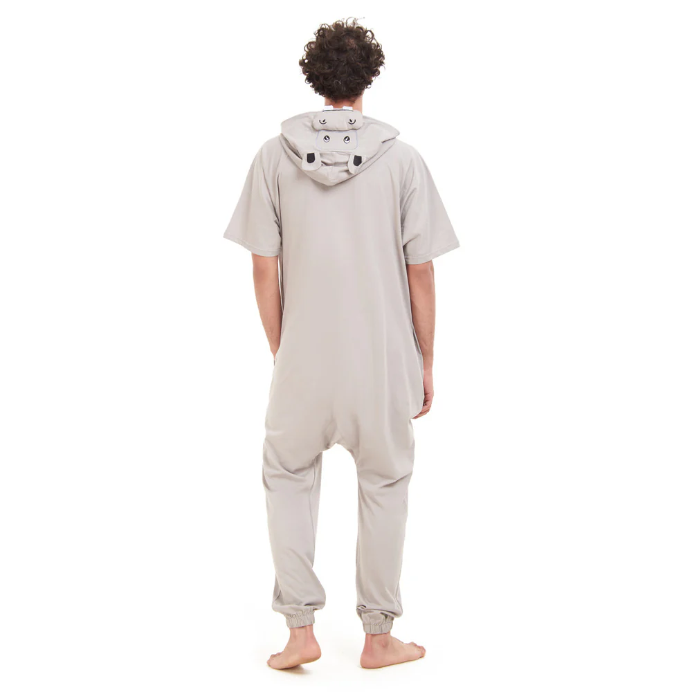 Snuggs Summer Onesie Hippo - Image 3