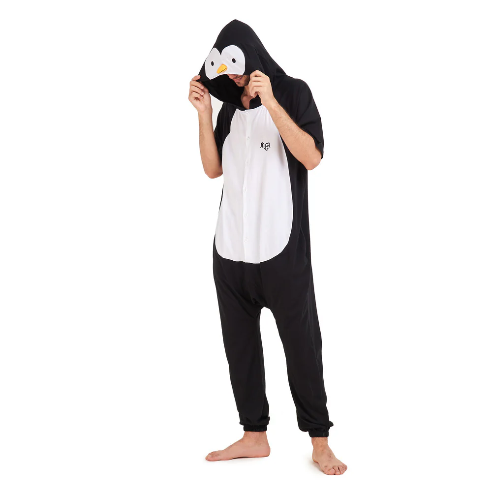 Snuggs Summer Onesie Penguin - Image 4
