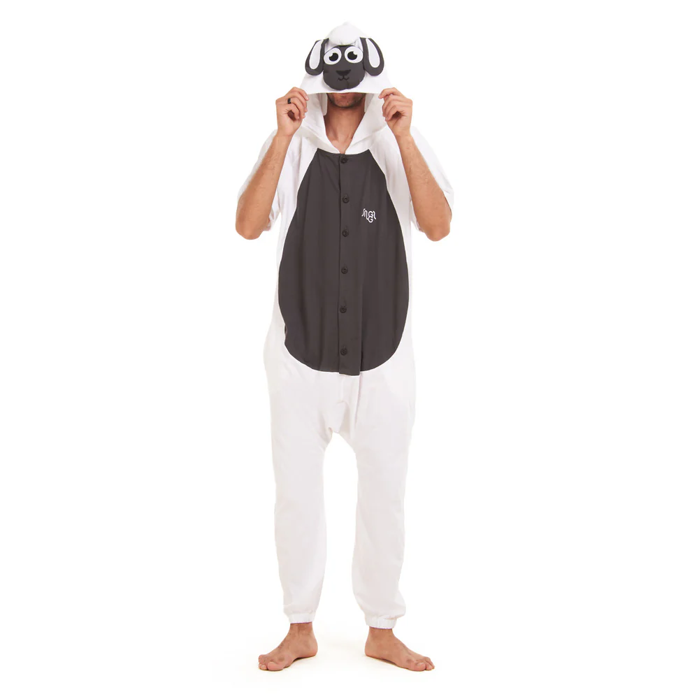 Snuggs Summer Onesie Sheep - Image 4