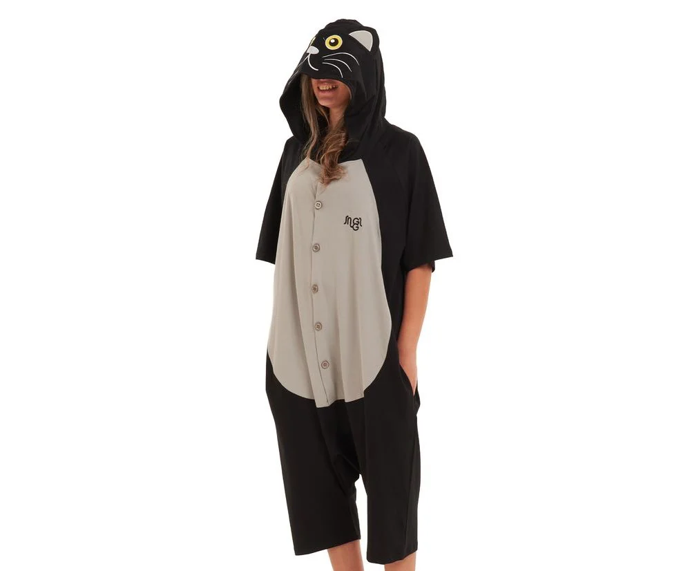 Snuggs Summer Onesie Short Cat - Image 3