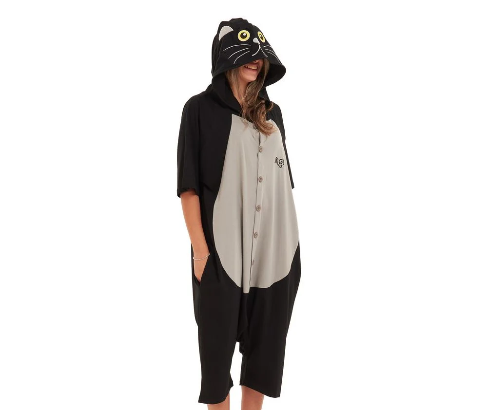 Snuggs Summer Onesie Short Cat - Image 5