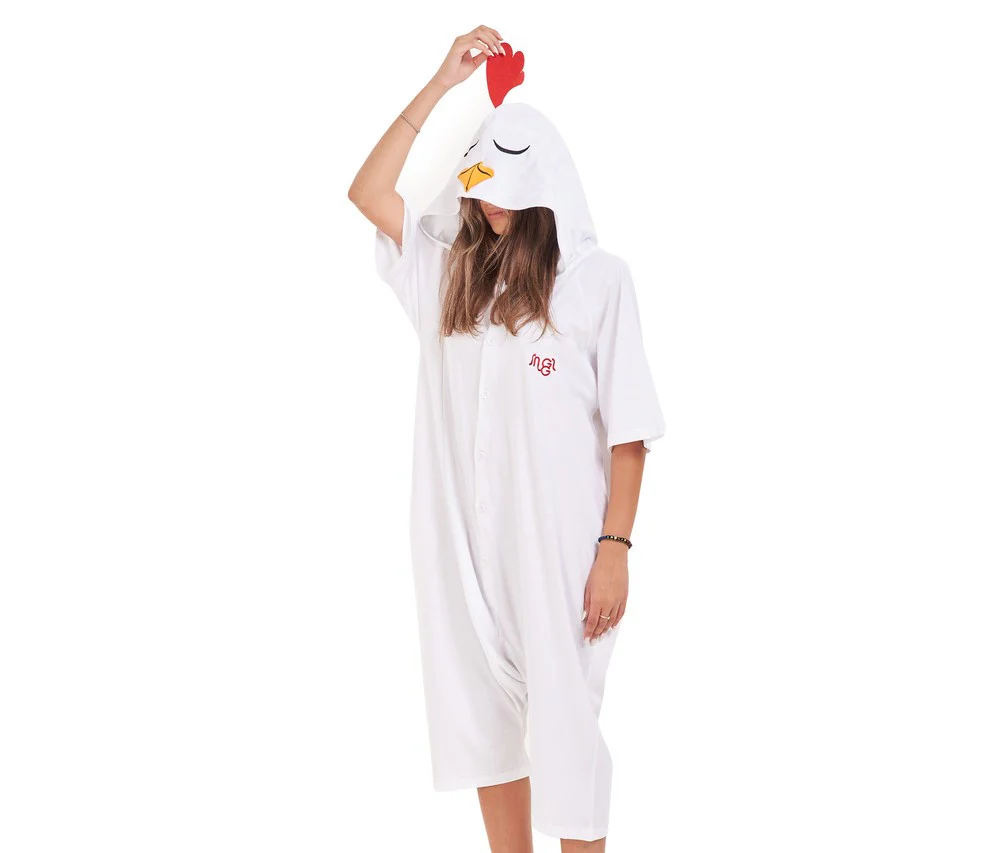 Snuggs Summer Onesie Short Chicken - Image 2