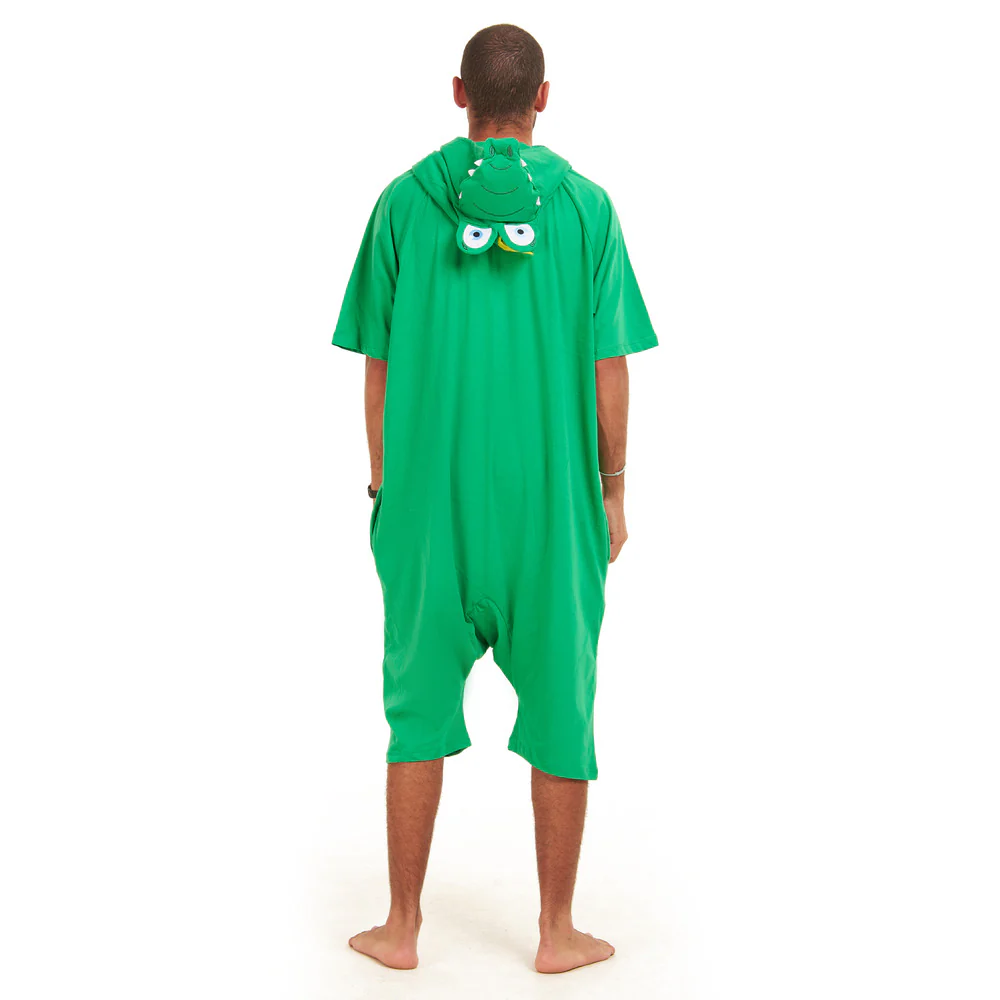Snuggs Summer Onesie Short Crocodile - Image 3