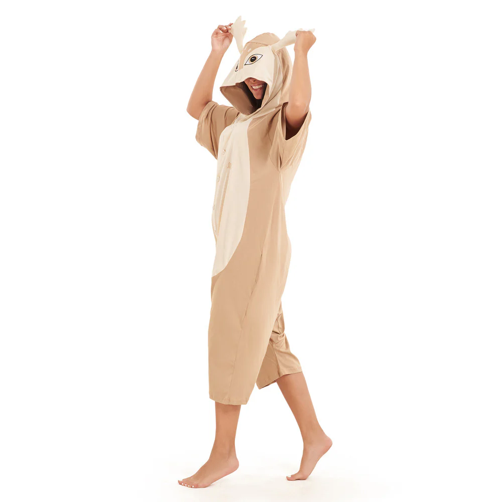 Snuggs Summer Onesie Short Deer - Image 3