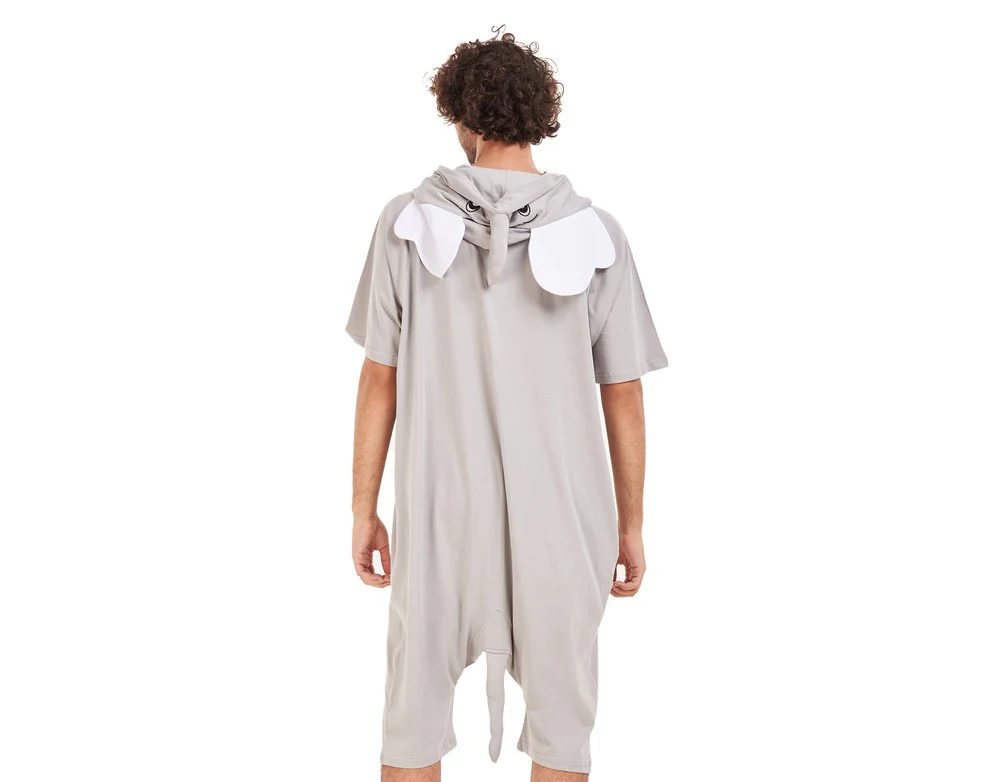 Snuggs Summer Onesie Short Elephant - Image 4