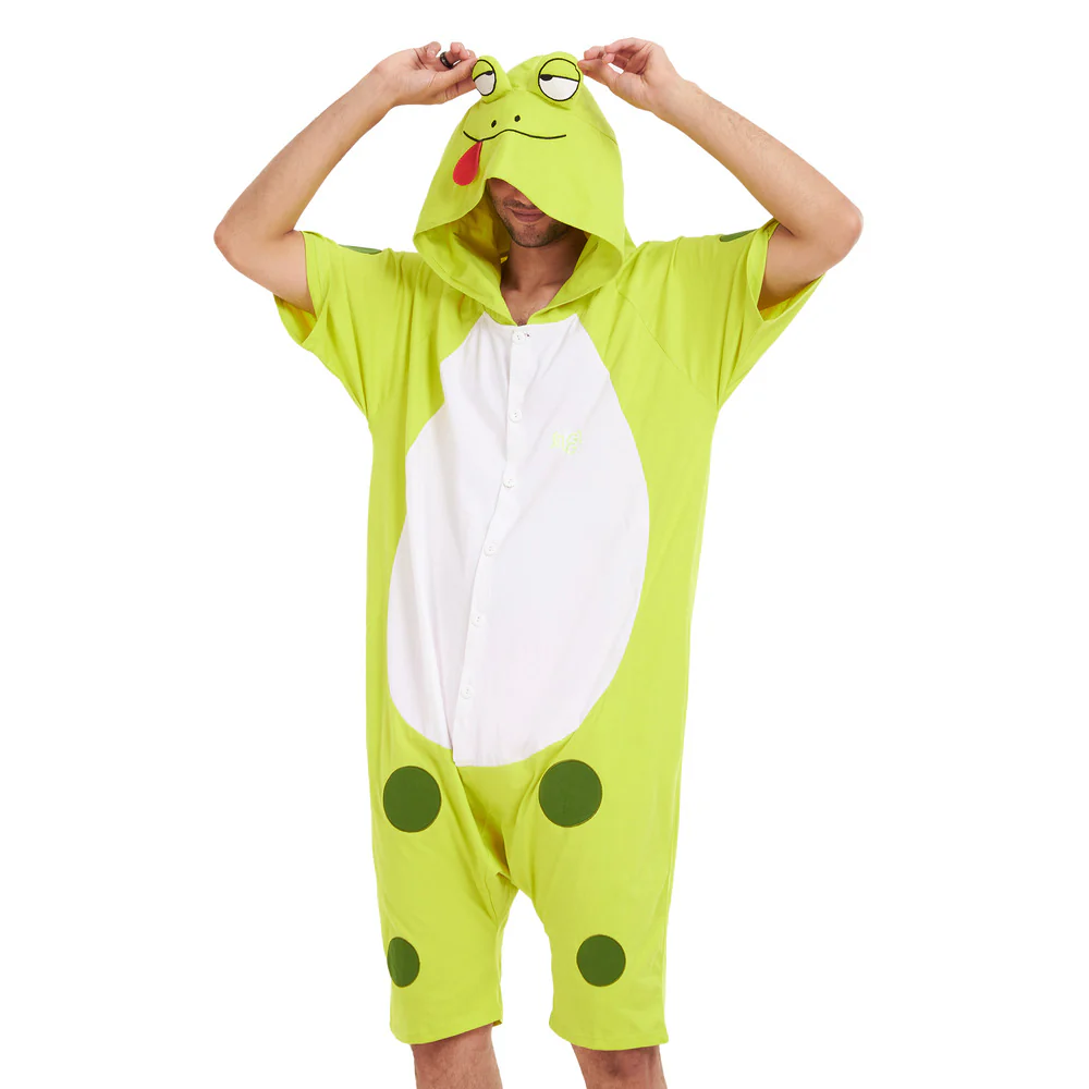 Snuggs Summer Onesie Short Frog - Image 2