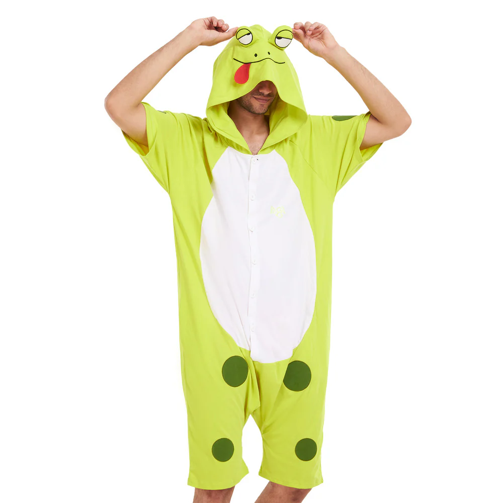 Snuggs Summer Onesie Short Frog - Image 3