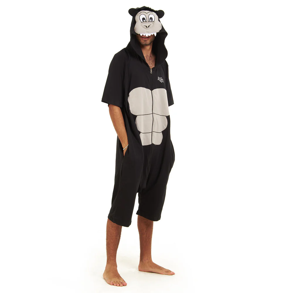 Snuggs Summer Onesie Short Gorilla - Image 4