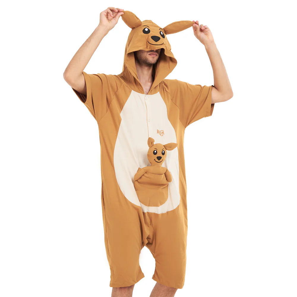 Snuggs Summer Onesie Short Kangaroo - Image 2