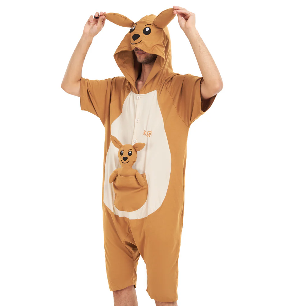 Snuggs Summer Onesie Short Kangaroo - Image 3
