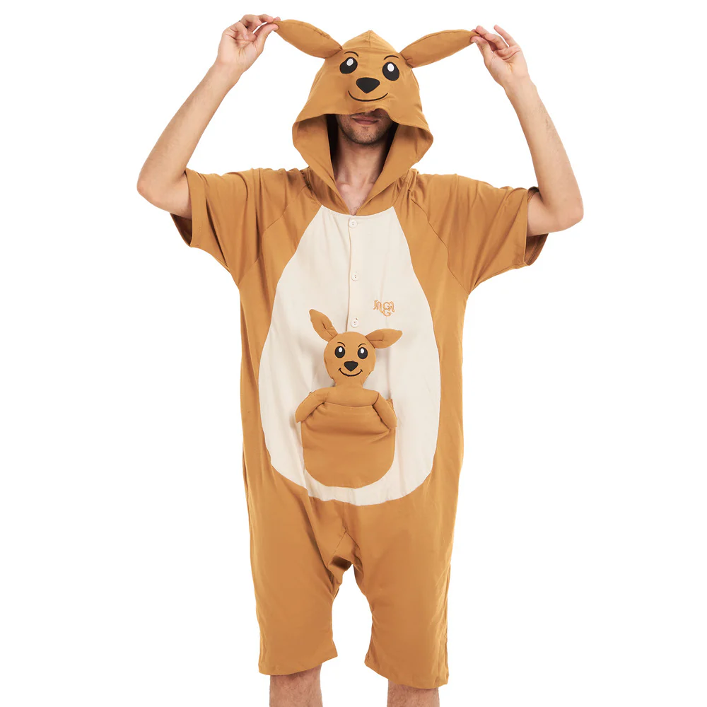 Snuggs Summer Onesie Short Kangaroo - Image 5