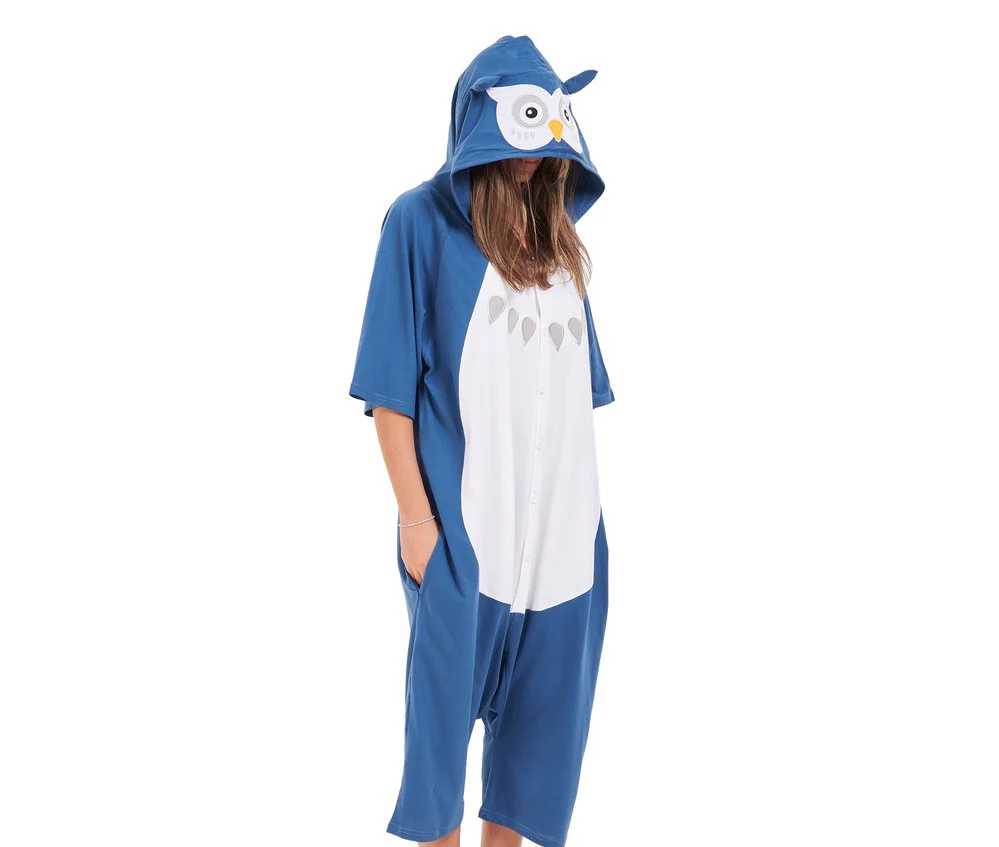 Snuggs Summer Onesie Short Owl - Image 2