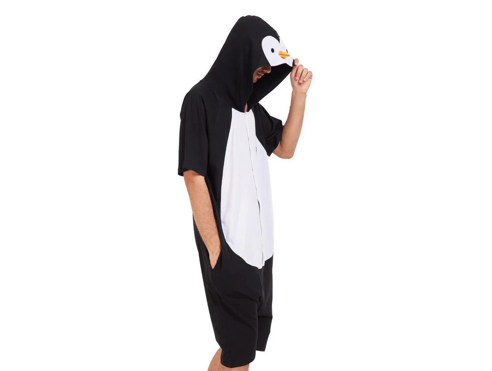 Snuggs Summer Onesie Short Penguin - Image 5