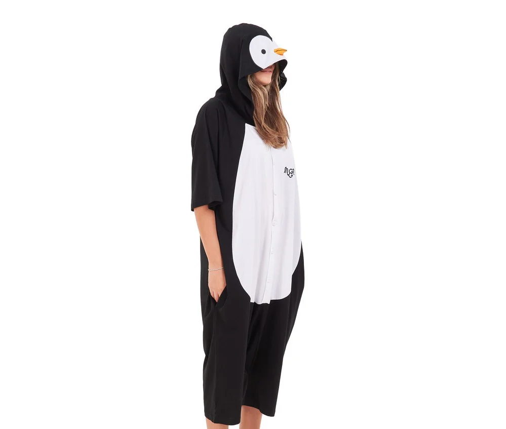 Snuggs Summer Onesie Short Penguin - Image 6