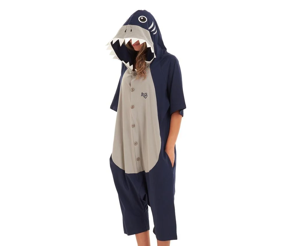 Snuggs Summer Onesie Short Shark - Image 5
