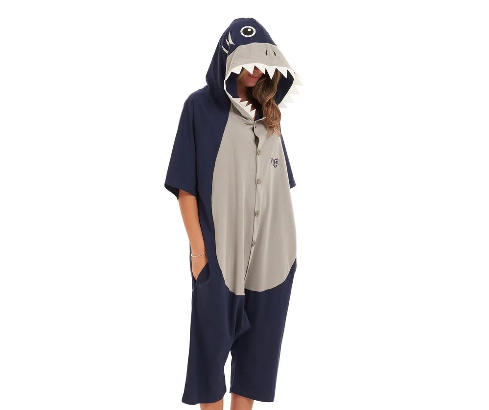 Snuggs Summer Onesie Short Shark - Image 6