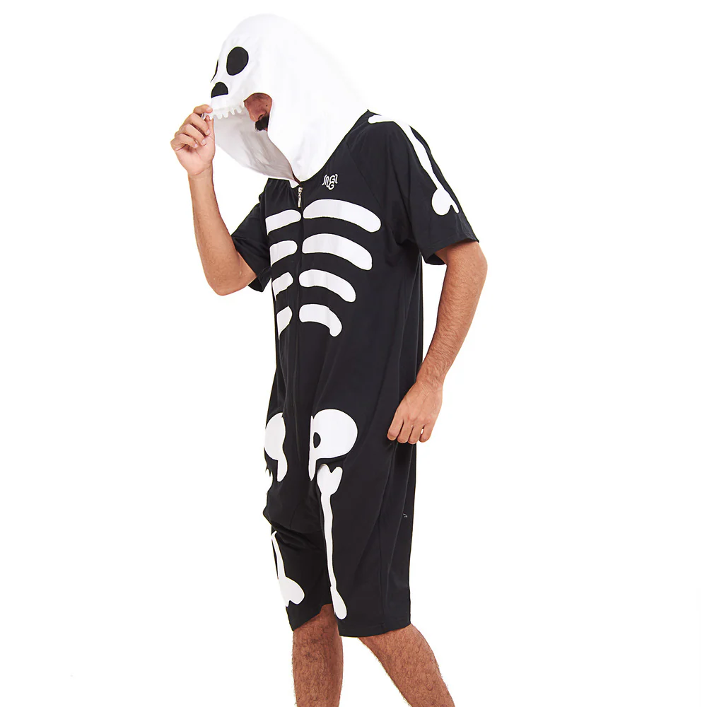 Snuggs Summer Onesie Short Skeleton - Image 3