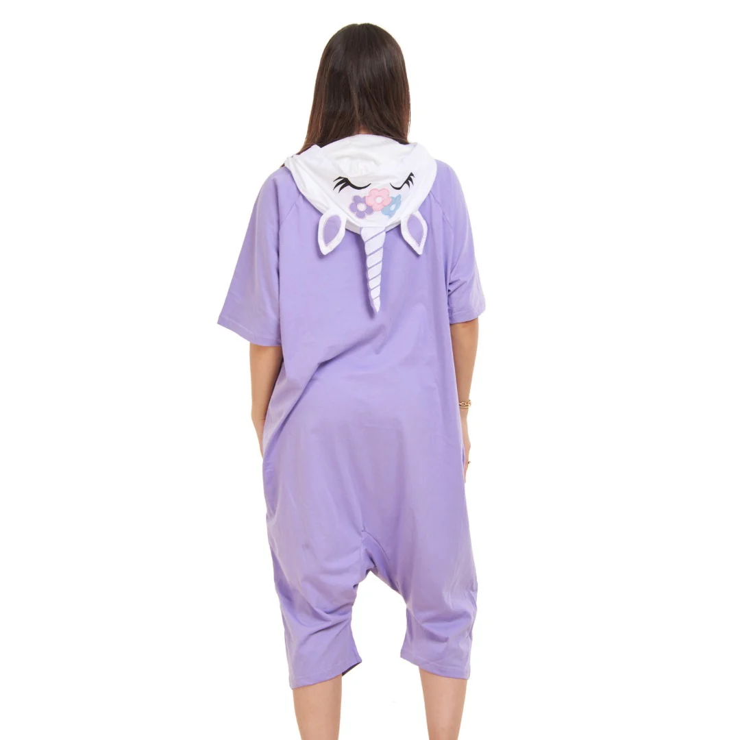 Snuggs Summer Onesie Short Unicorn - Image 4