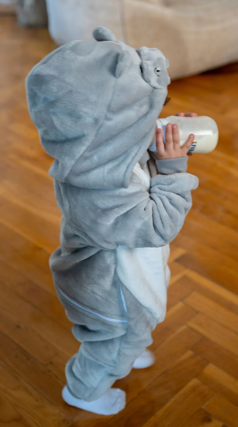 Snuggs Toddler Blanket Onesie Hippo - Image 3