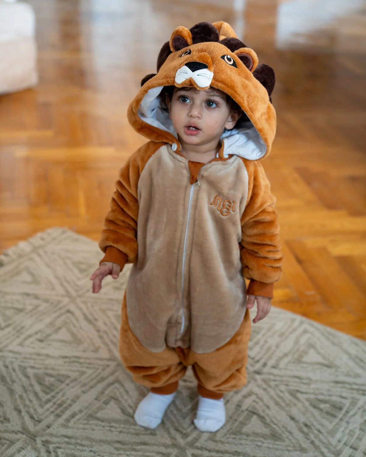 Snuggs Toddler Blanket Onesie Lion - Image 2