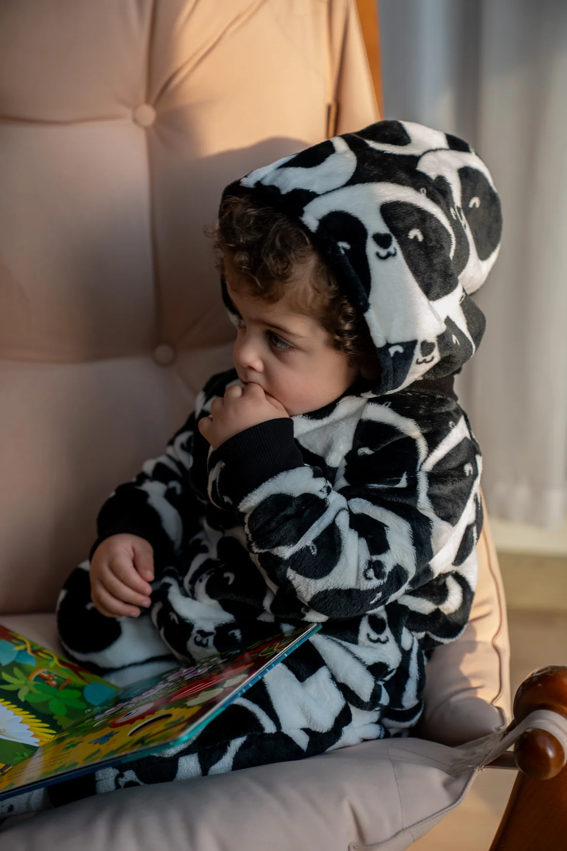 Snuggs Toddler Blanket Onesie Panda - Image 4
