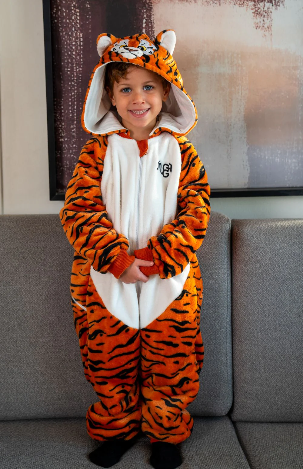 Snuggs Toddler Blanket Onesie Tiger - Image 3