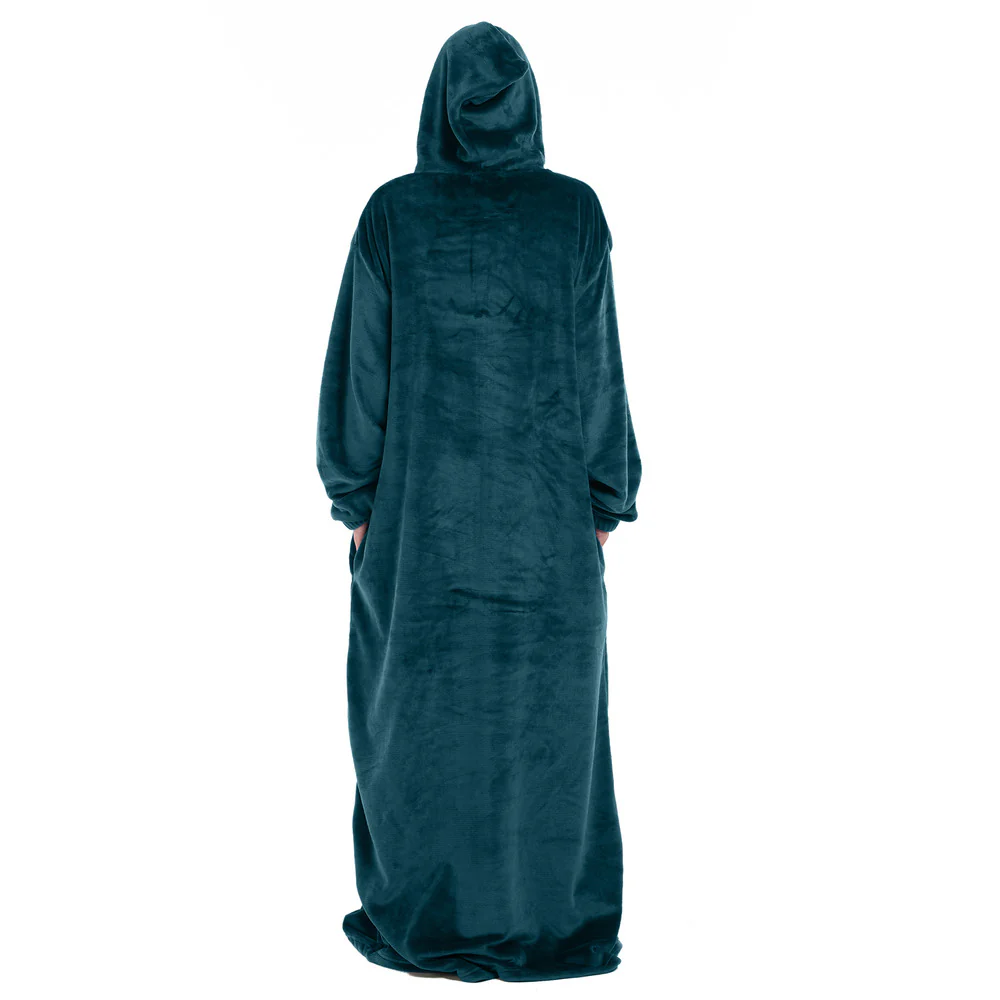Snuggs Wearable Blanket Monk Dark Petroleum - Image 6