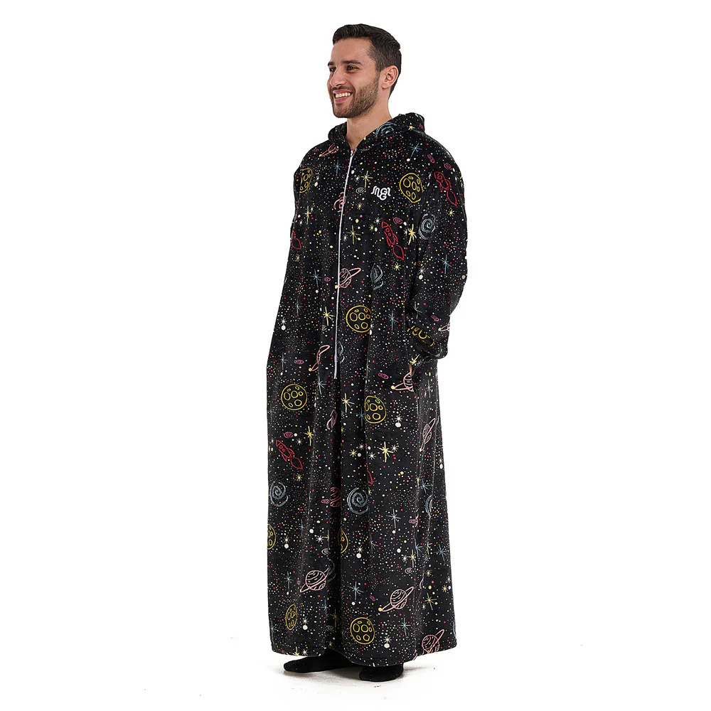 Snuggs Wearable Blanket Monk Black Space - Image 2