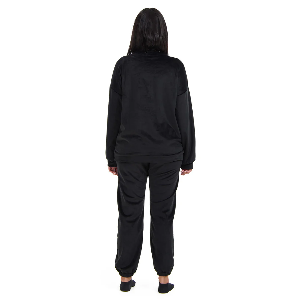 Snuggs women winter pajama Black Set - Image 4
