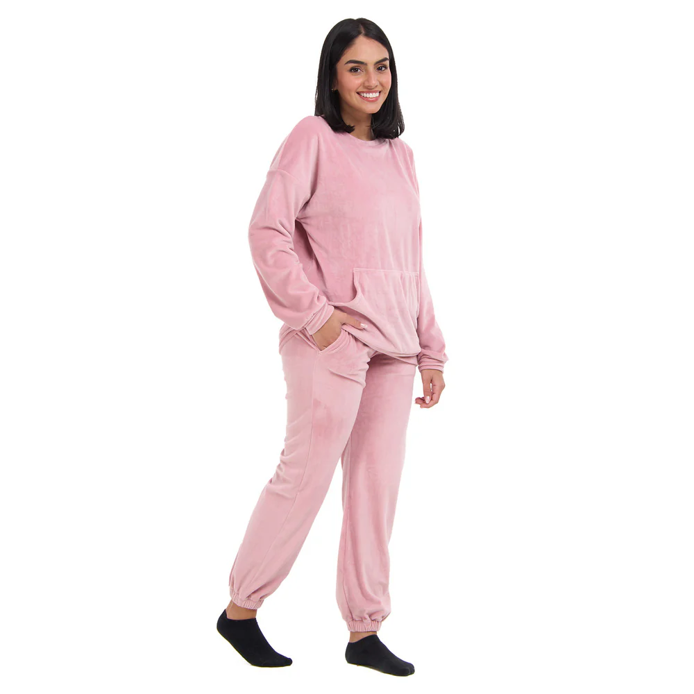 Snuggs women winter pajama Cashmere Set - Image 2