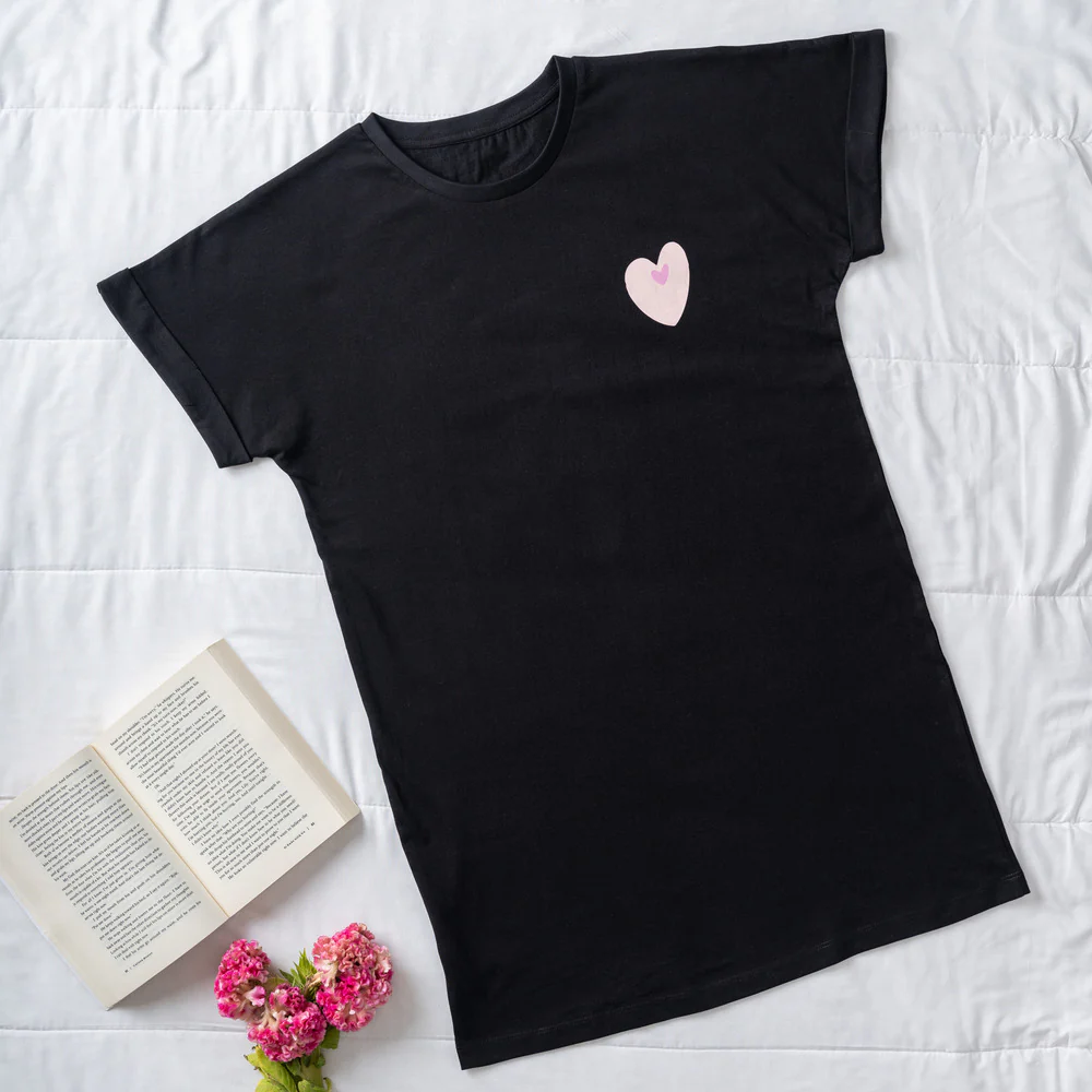 Women summer pajama Self-Love Era night shirt - Image 2