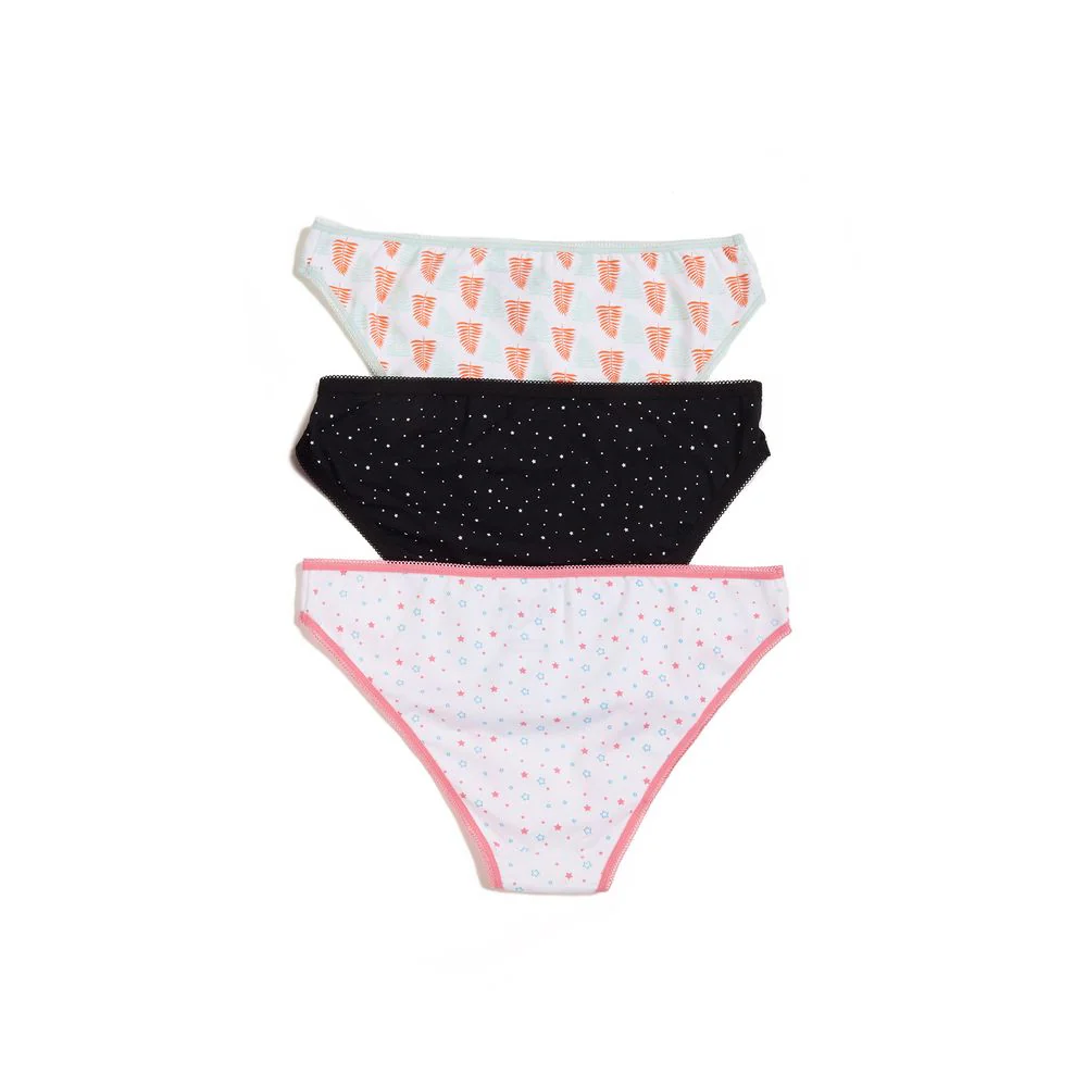Women underwear 3 pack Patterned 3 colors - Image 2