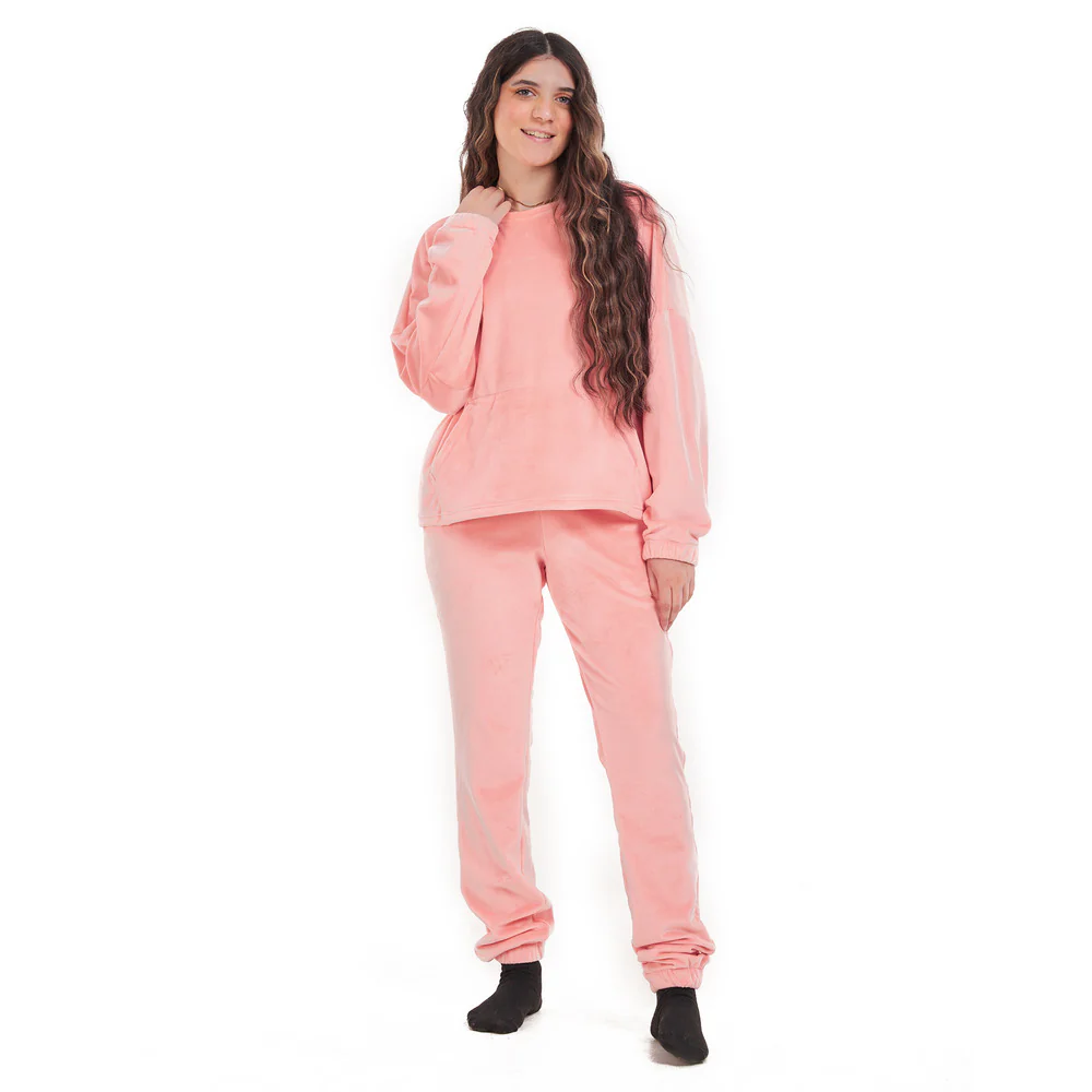 Women Winter Pajama Set Simon Sweatshirt + Pants