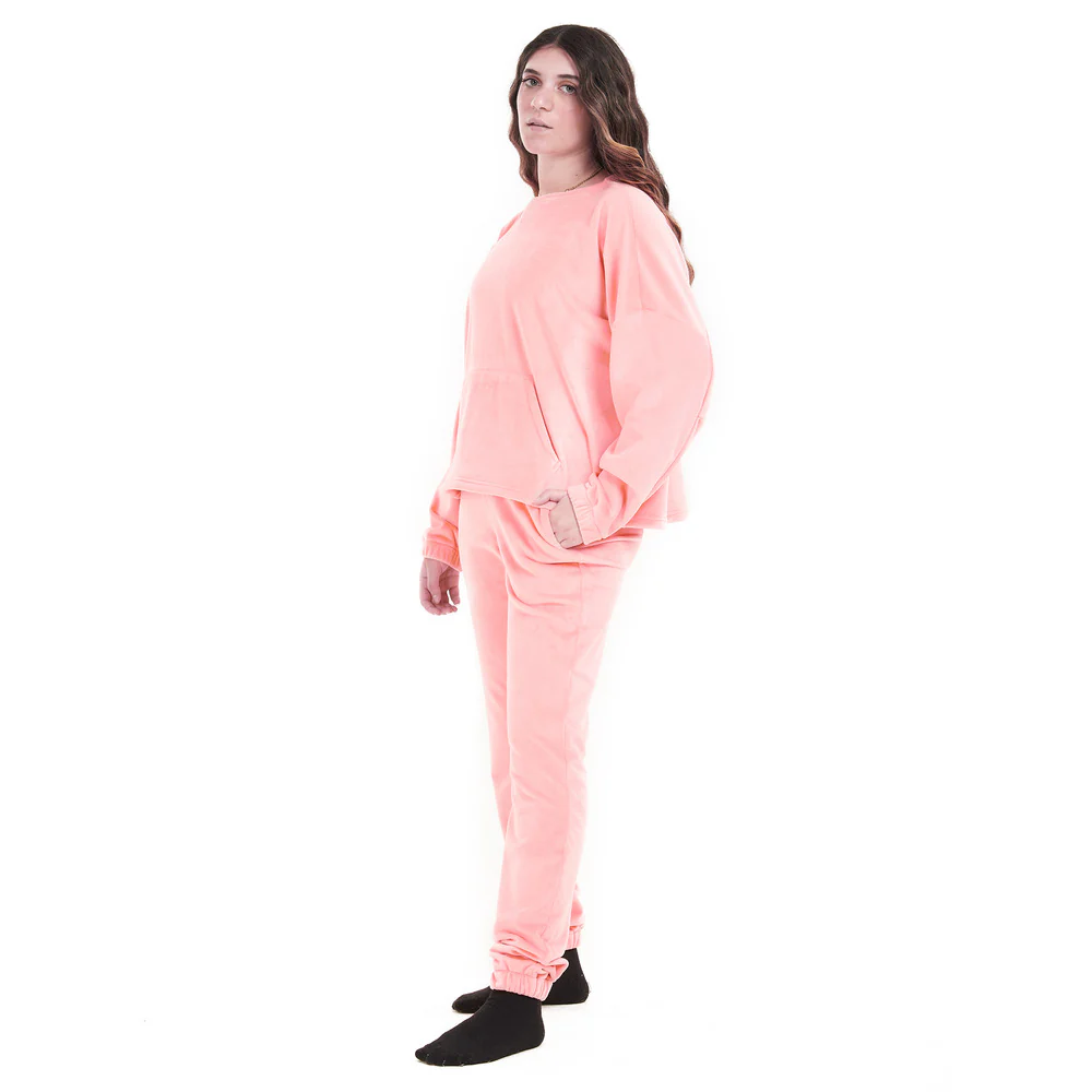 Women Winter Pajama Set Simon Sweatshirt + Pants - Image 2