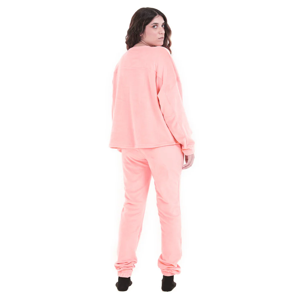 Women Winter Pajama Set Simon Sweatshirt + Pants - Image 4